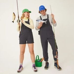 OV Outdoor voices Rectrek zip-off overall black xs